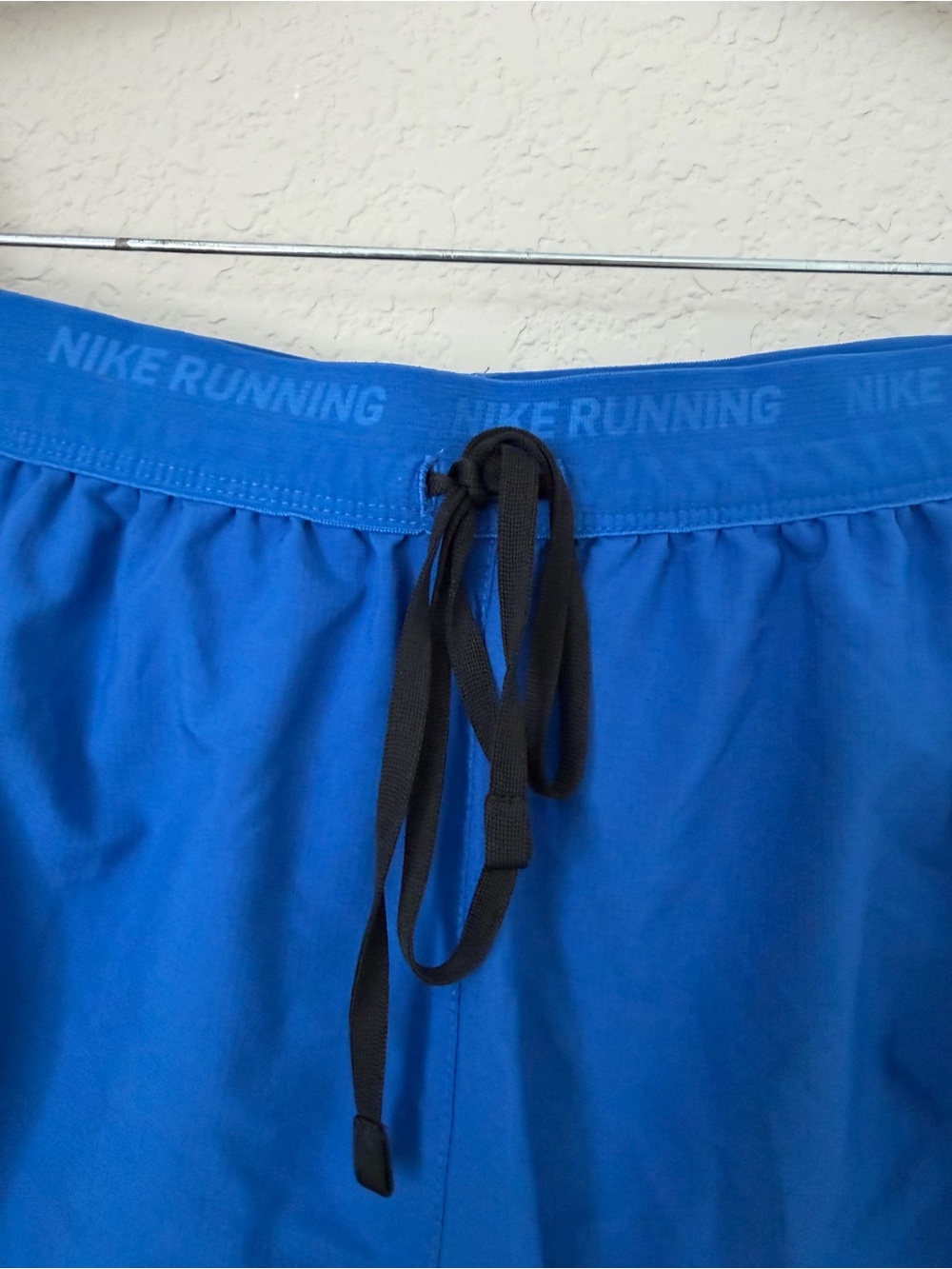 Nike Women's Royal Blue Athletic Running Shorts with Black Drawstring - Picture 5 of 11